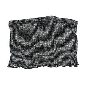 Garage Black and White Checker Tube Top